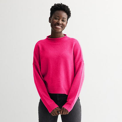  Women's Sonoma Goods For Life® Funnel Neck Sweater