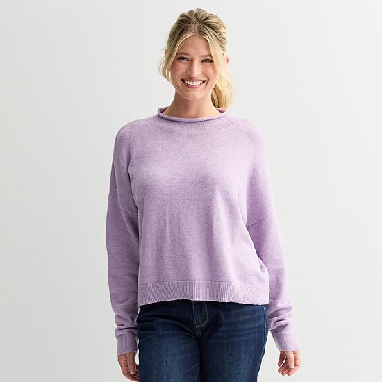  Women's Sonoma Goods For Life® Funnel Neck Sweater