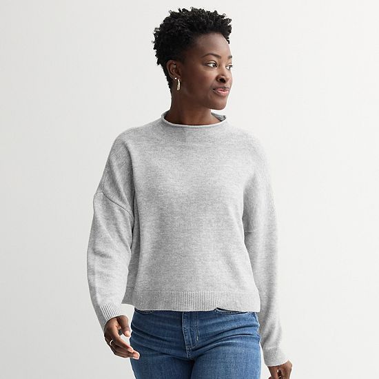  Women's Sonoma Goods For Life® Funnel Neck Sweater