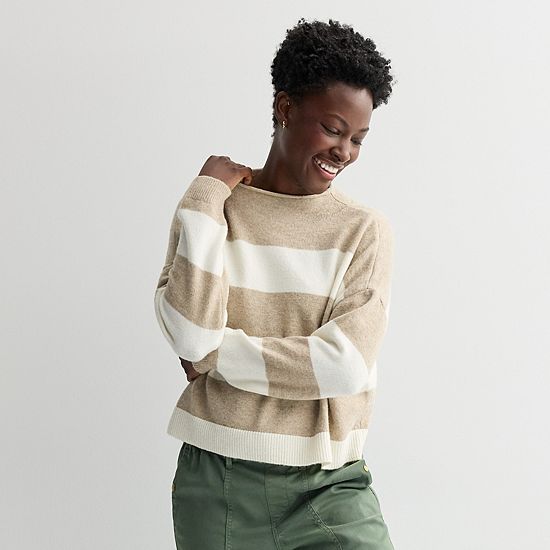  Women's Sonoma Goods For Life® Funnel Neck Sweater