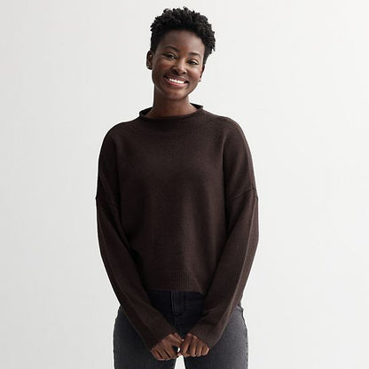  Women's Sonoma Goods For Life® Funnel Neck Sweater