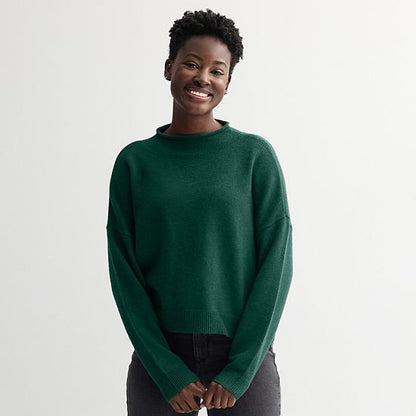  Women's Sonoma Goods For Life® Funnel Neck Sweater