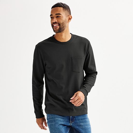  Men's Sonoma Goods For Life® Heavyweight Long Sleeve T-Shirt
