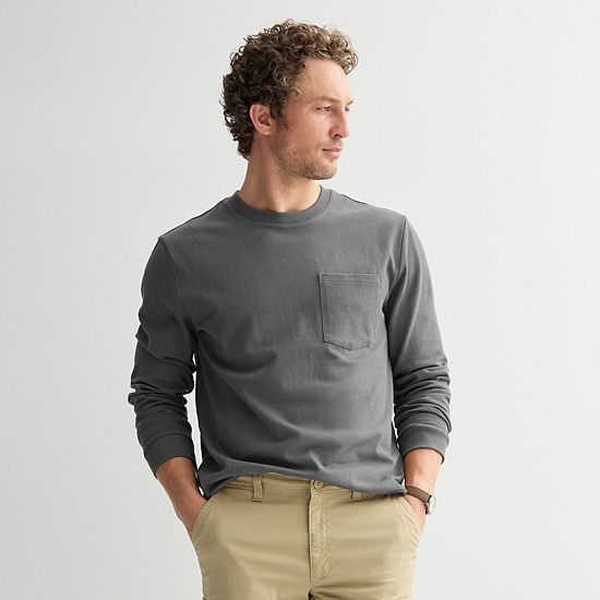  Men's Sonoma Goods For Life® Heavyweight Long Sleeve T-Shirt