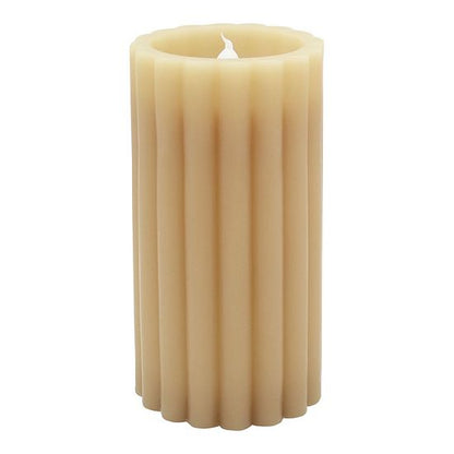  Sonoma Goods For Life® 6-in. Natural Ribbed LED Candle
