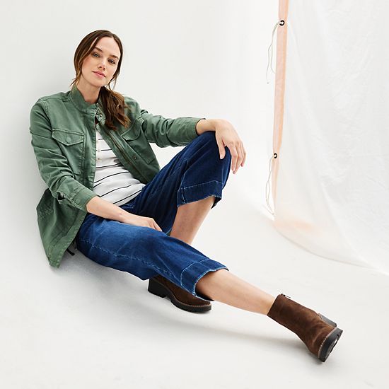  Women's Sonoma Goods For Life® Patch Pocket Utility Jacket