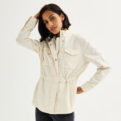  Women's Sonoma Goods For Life® Patch Pocket Utility Jacket