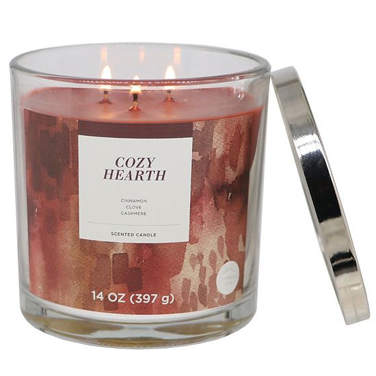  Sonoma Goods For Life® Cozy Hearth 14-oz. Single Pour Jar Candle