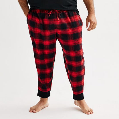  Big & Tall Sonoma Goods For Life® Flannel Banded Bottom Pajama Pants