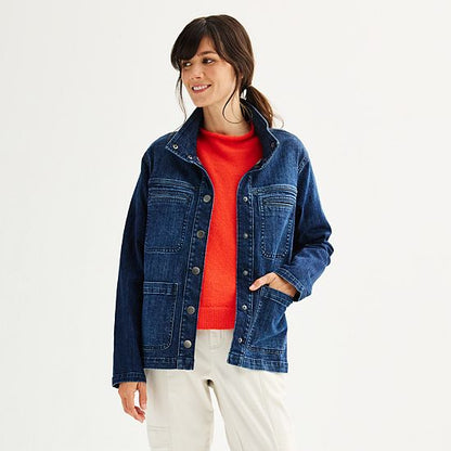  Women's Sonoma Goods For Life® Denim Barn Jacket