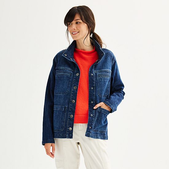  Women's Sonoma Goods For Life® Denim Barn Jacket