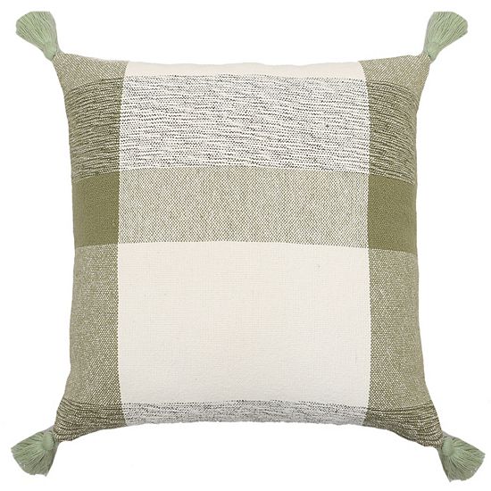  Sonoma Goods For Life® Woven Plaid Throw Pillow