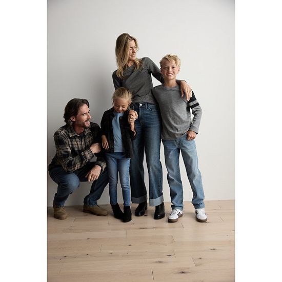  Women's Sonoma Goods For Life® Rib Slim Fit Long Sleeve Tee