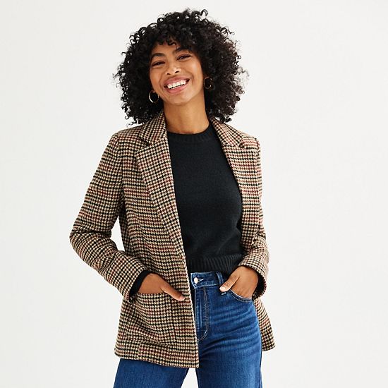  Women's Sonoma Goods For Life® Polished Heritage Blazer