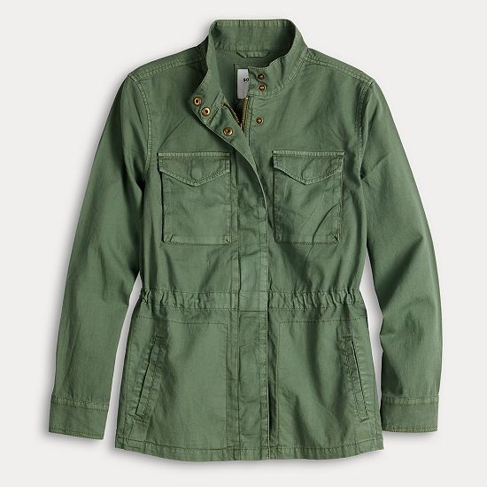  Petite Sonoma Goods For Life® Patch Pocket Utility Jacket
