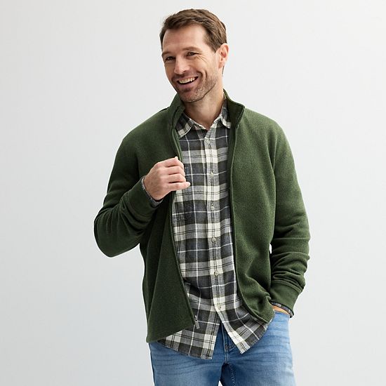  Men's Sonoma Goods For Life® Sweater Fleece Full-Zip