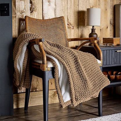  Sonoma Goods For Life® Waffle Knit Throw Blanket