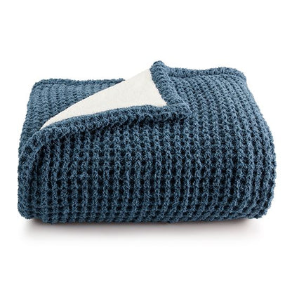  Sonoma Goods For Life® Waffle Knit Throw Blanket