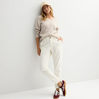 Women's Sonoma Goods For Life® Corduroy Jogger Pants
