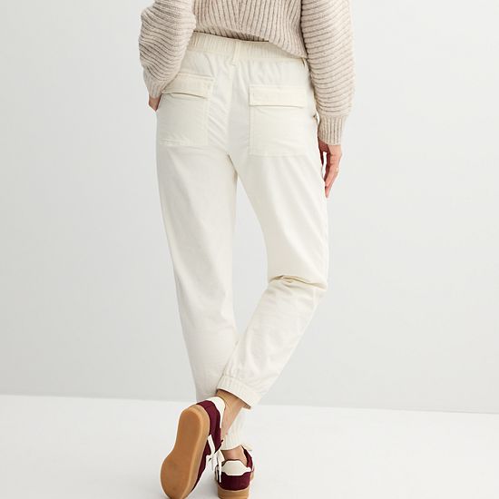 Women's Sonoma Goods For Life® Corduroy Jogger Pants
