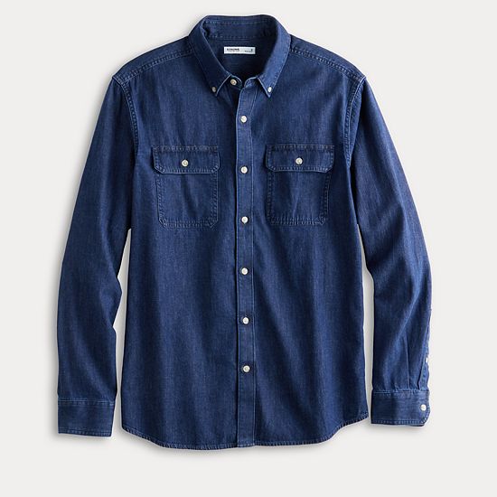  Men's Sonoma Goods For Life® Utility Denim Shirt