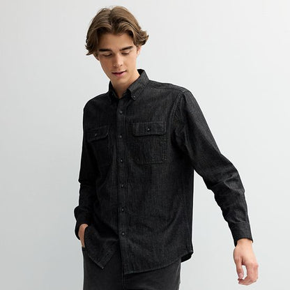  Men's Sonoma Goods For Life® Utility Denim Shirt