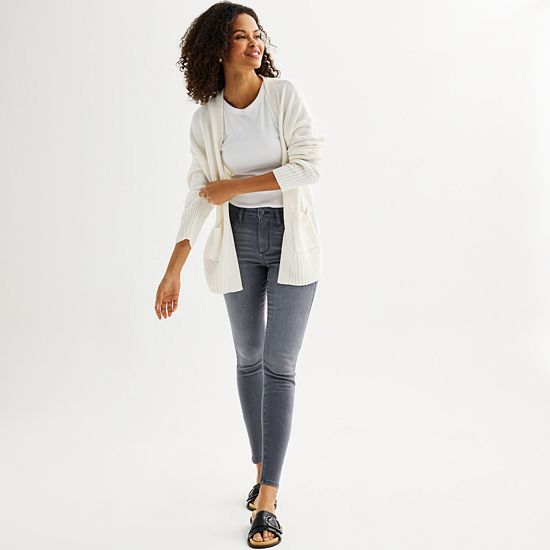  Petite Sonoma Goods For Life® Mid-Rise Skinny Jeans
