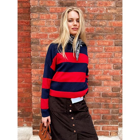  Women's Sonoma Goods For Life® Button-Front Corduroy Skirt