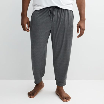  Big & Tall Sonoma Goods For Life® Supersoft Banded Bottom Drawstring Pajama Pants