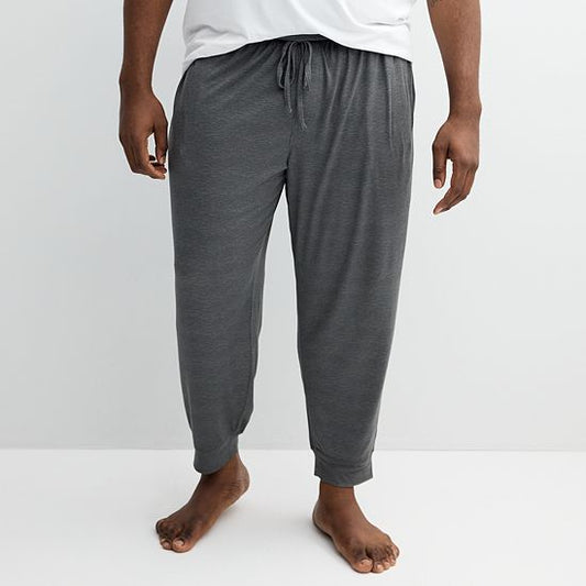  Big & Tall Sonoma Goods For Life® Supersoft Banded Bottom Drawstring Pajama Pants