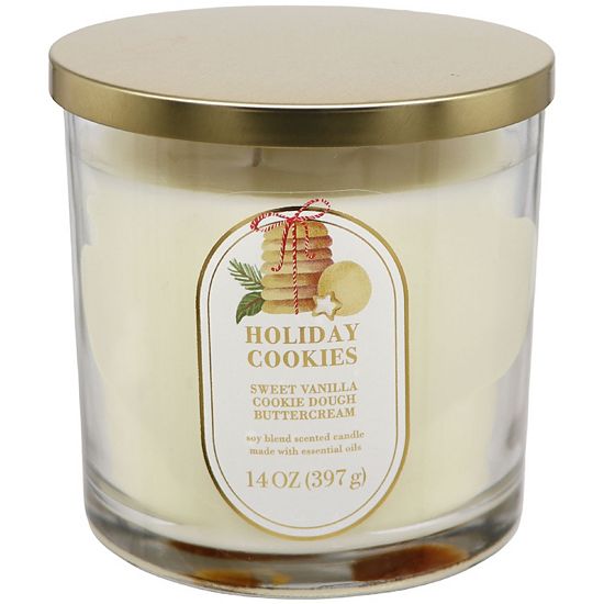  Sonoma Goods For Life® 14-oz. Holiday Cookies Candle Jar