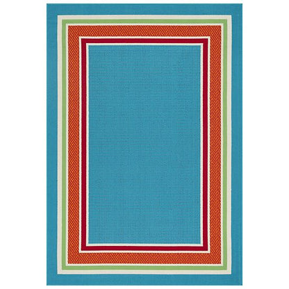  Sonoma Goods For Life® Border Stripe Indoor/Outdoor Area Rug