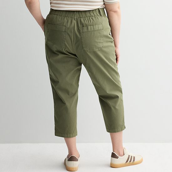  Plus Size Sonoma Goods For Life® Utility Capri