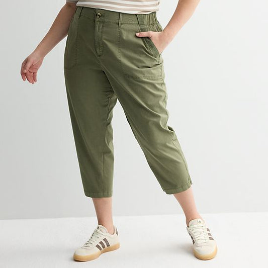  Plus Size Sonoma Goods For Life® Utility Capri