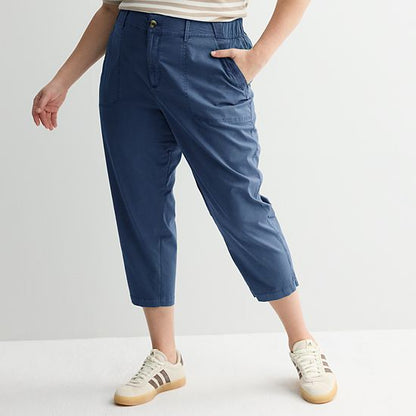  Plus Size Sonoma Goods For Life® Utility Capri