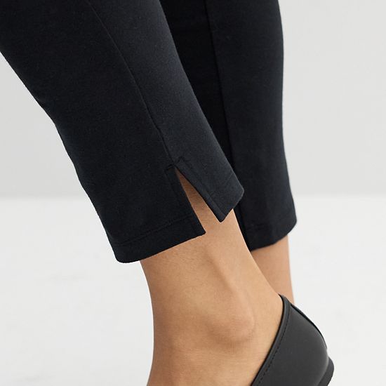  Women's Sonoma Goods For Life® 7/8 Split Hem Leggings