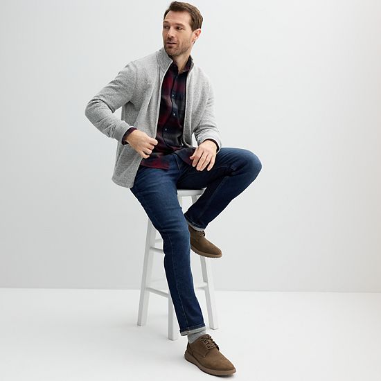  Men's Sonoma Goods For Life® One Pocket Flannel Button-Down Shirt