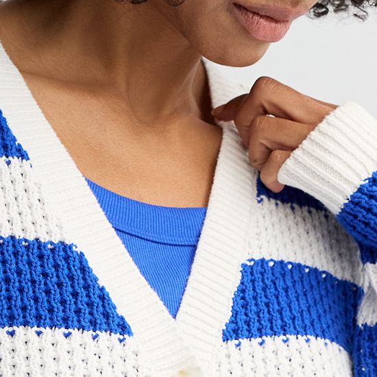  Women's Sonoma Goods For Life® Button-Front Cardigan