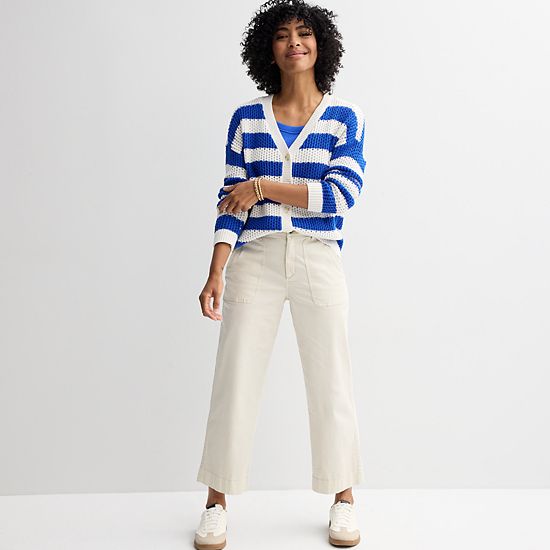  Women's Sonoma Goods For Life® Button-Front Cardigan