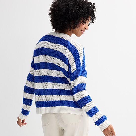  Women's Sonoma Goods For Life® Button-Front Cardigan