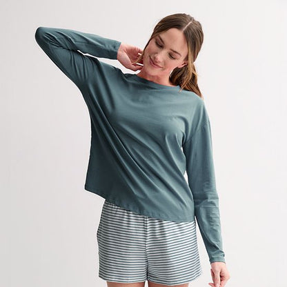  Women's Sonoma Goods For Life® Long Sleeve Sleep Tee
