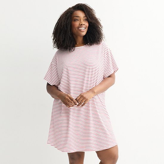  Plus Size Sonoma Goods For Life® Knit Sleep Shirt