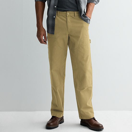  Men's Sonoma Goods For Life® Straight-Fit Canvas Carpenter Pants