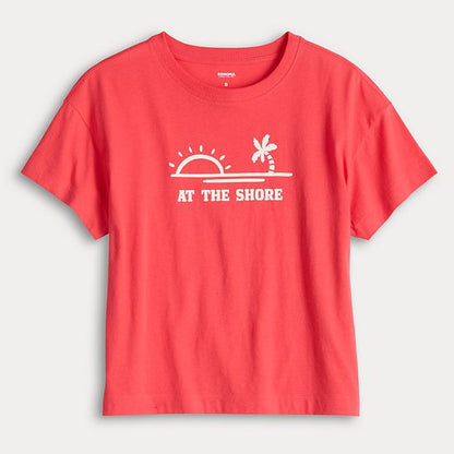  Women's Sonoma Goods For Life® Boxy Graphic Tee