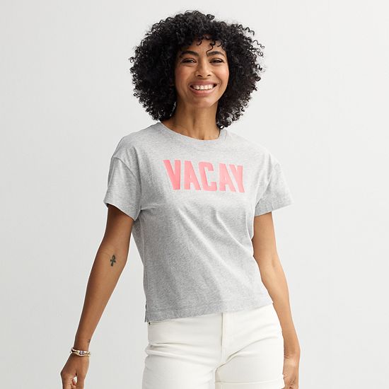  Women's Sonoma Goods For Life® Boxy Graphic Tee