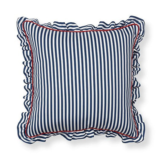  Sonoma Goods For Life® Indoor / Outdoor Stripe Ruffle Oversized Throw Pillow