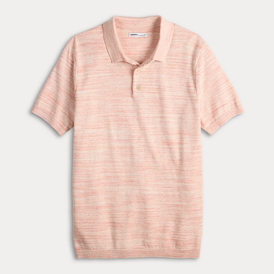  Men's Sonoma Goods For Life® Short Sleeve Sweater Polo