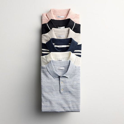  Men's Sonoma Goods For Life® Short Sleeve Sweater Polo