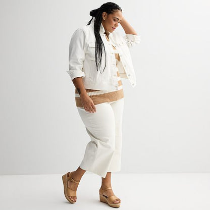  Plus Size Sonoma Goods For Life® Denim Jacket
