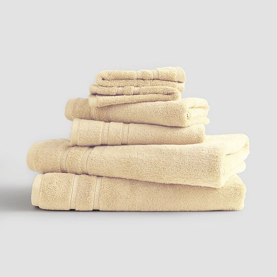  Sonoma Goods For Life® Pima Cotton 6-Piece Bath Towel Set